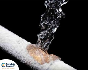 burst pipe