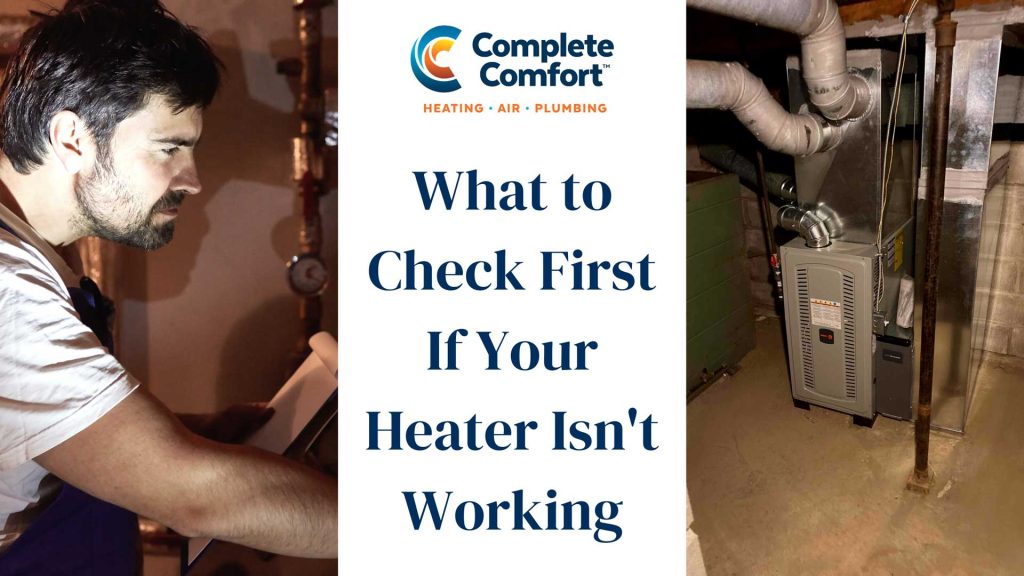 What to Check IF Heater Isn't Working?