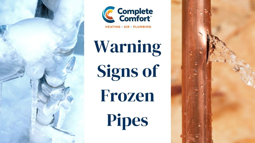 Warning Signs Of Frozen Pipes