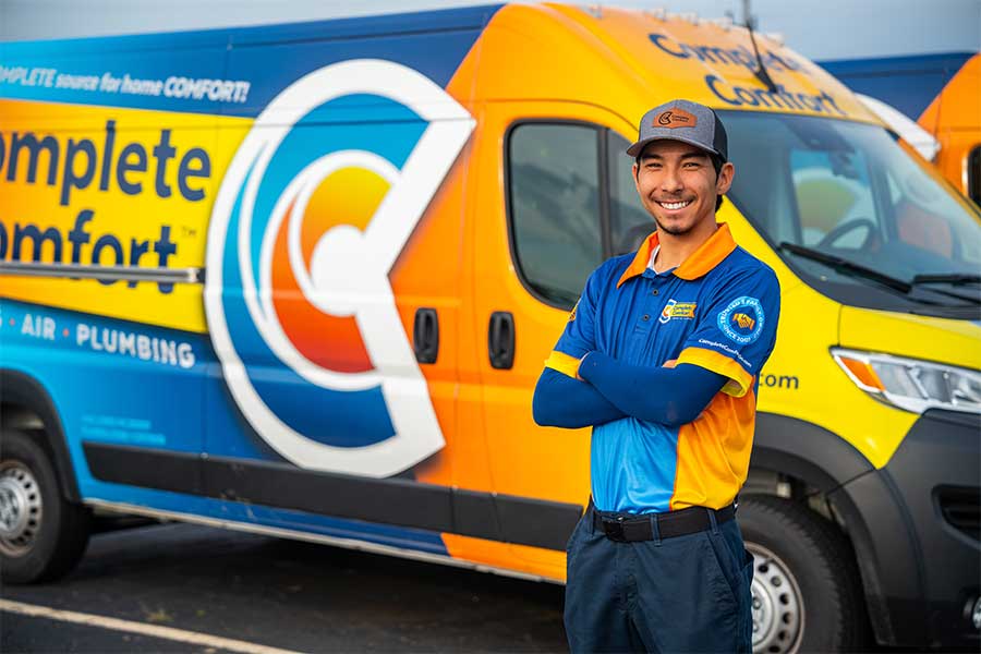 Complete Comfort Technician and Van